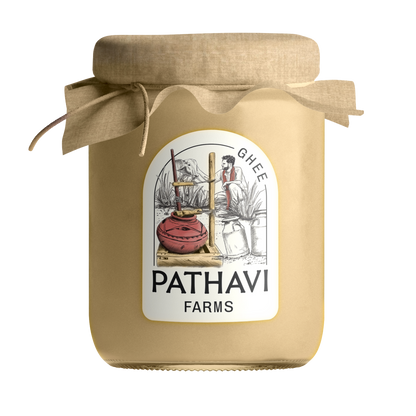 Pathavi Farms Authentic Cow Ghee (Brown Ghee)