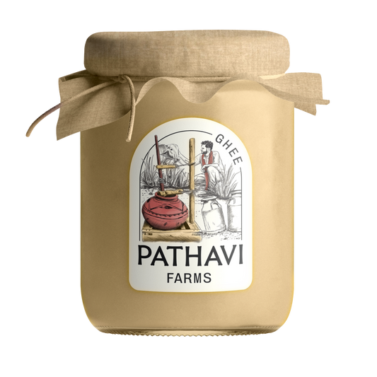 Pathavi Farms Authentic Cow Ghee (Brown Ghee)