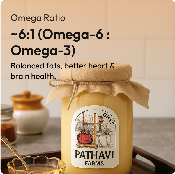 Pathavi Farms Authentic Cow Ghee (Brown Ghee) nutritional info 5
