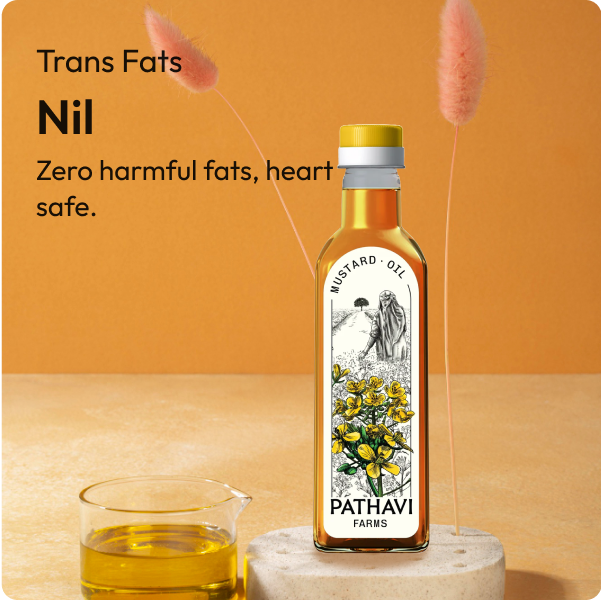 100% Natural Black Mustard Oil nutritional info 3