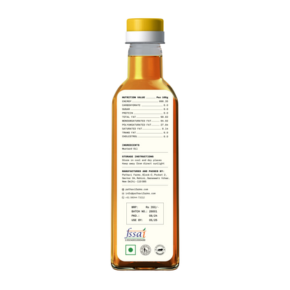 100% Natural Black Mustard Oil